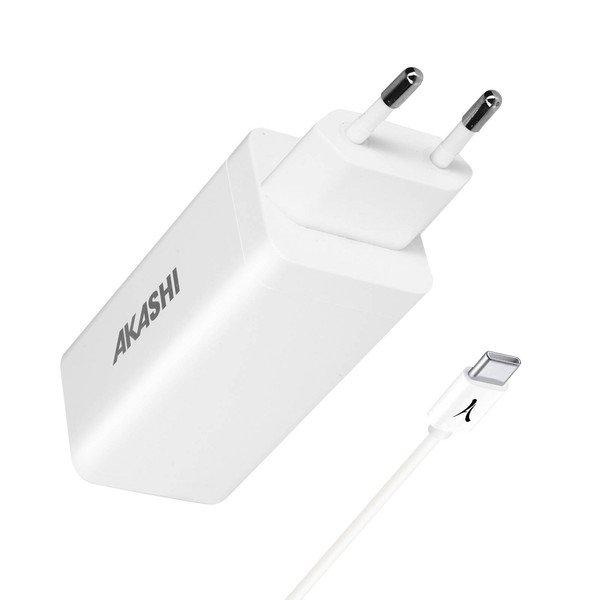 Akashi  Chargeur USB-C / USB 83W + Câble USB-C 