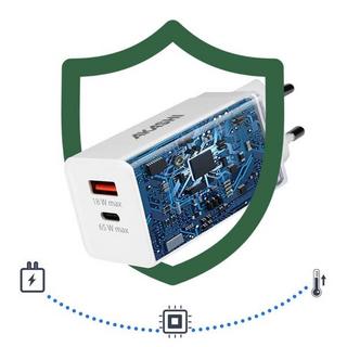 Akashi  Chargeur USB-C / USB 83W + Câble USB-C 