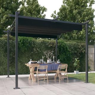 VidaXL Tonnelle de jardin tissu  