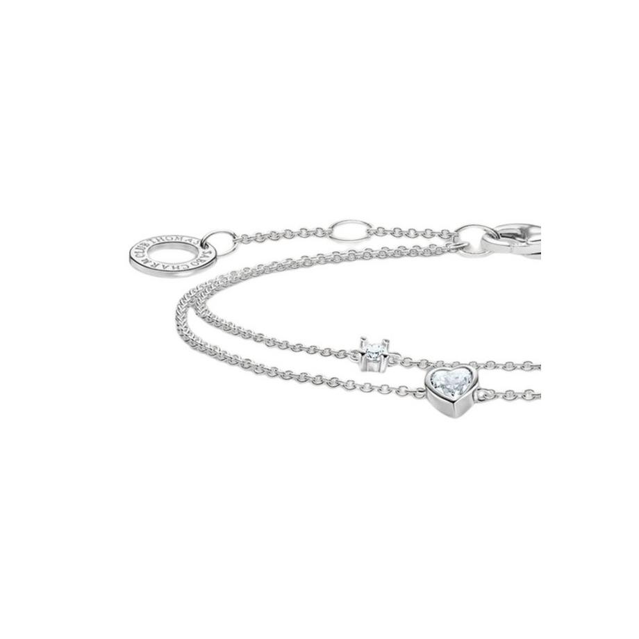 Thomas Sabo  Armband   Herzen und en Steinen  Liebe verbreiten 