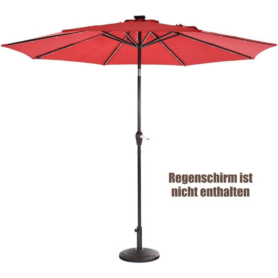 Northix Base per ombrellone in resina con base in bronzo diametro 46 cm  