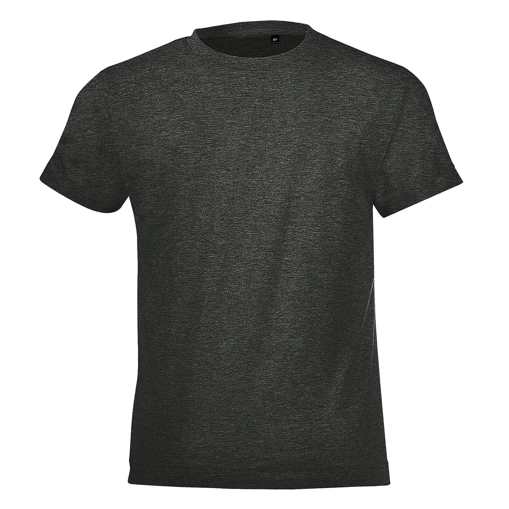 Image of Regent Kurzarm Tshirt Jungen Charcoal Black 116