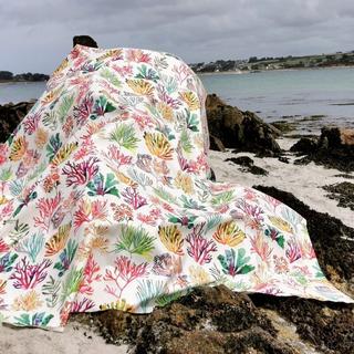 Fleur de Soleil Nappe enduite Algues  