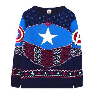 CAPTAIN AMERICA  Sweatshirt  weihnachtliches Design 