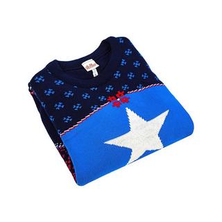 CAPTAIN AMERICA  Sweatshirt  weihnachtliches Design 