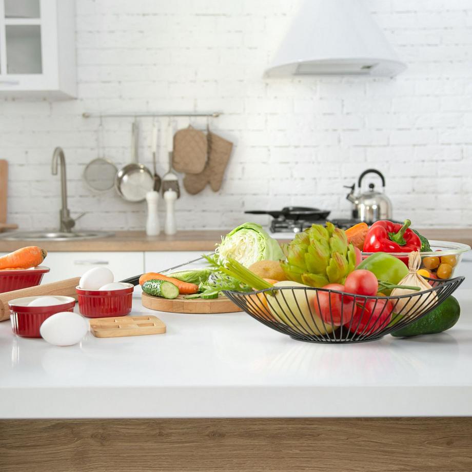 Northix Coupe à fruits décorative en métal  