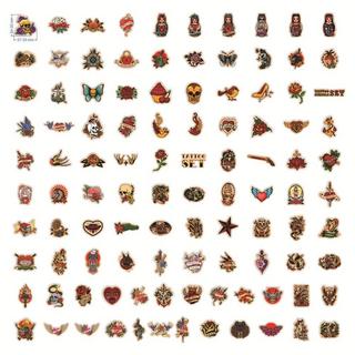 Gameloot Aufkleber - Retro-Motive - 100 Stk  