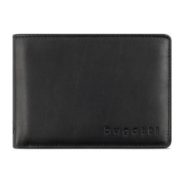 Primo RFID - Geldbörse mit Klappe Schwarz