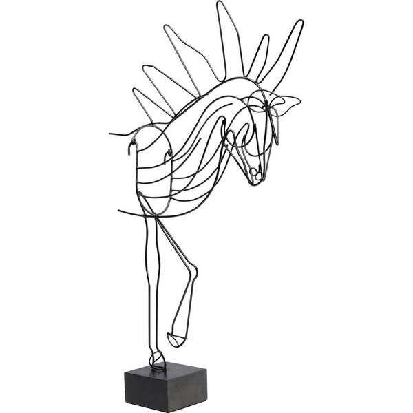 KARE Design Oggetto decorativo Wire Horse 51  