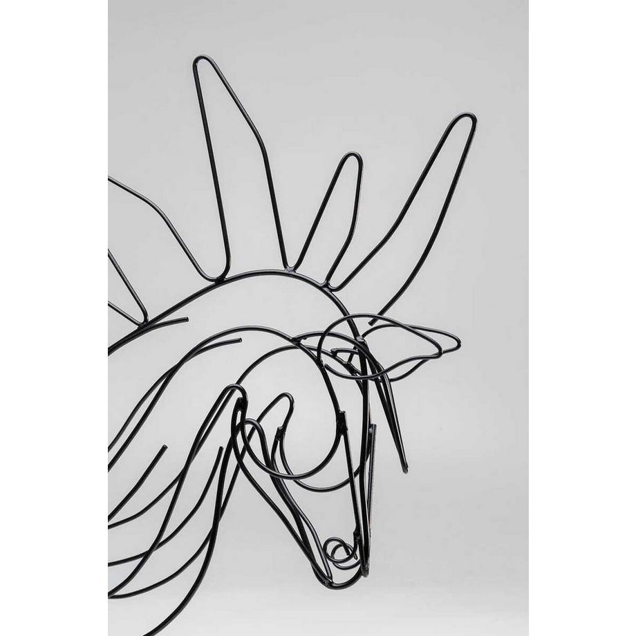 KARE Design Deko Objekt Wire Horse 51  