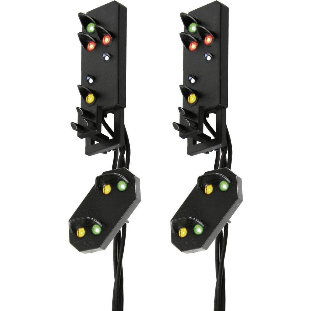 Image of H0 2 Multiplex-Ausfahrsignalköpfe mit Vorsignal Multicolor