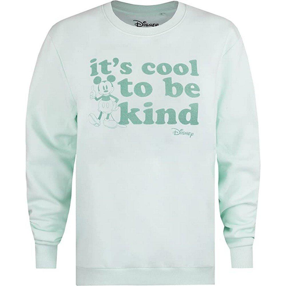 Image of Its Cool To Be Kind Sweatshirt Damen Ozeangrün S