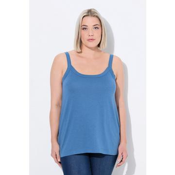 Top smanicato con modal, scollo rotondo e spalline sottili