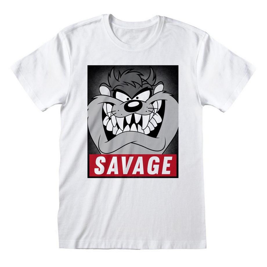 LOONEY TUNES Taz Savage Print T-Shirt  