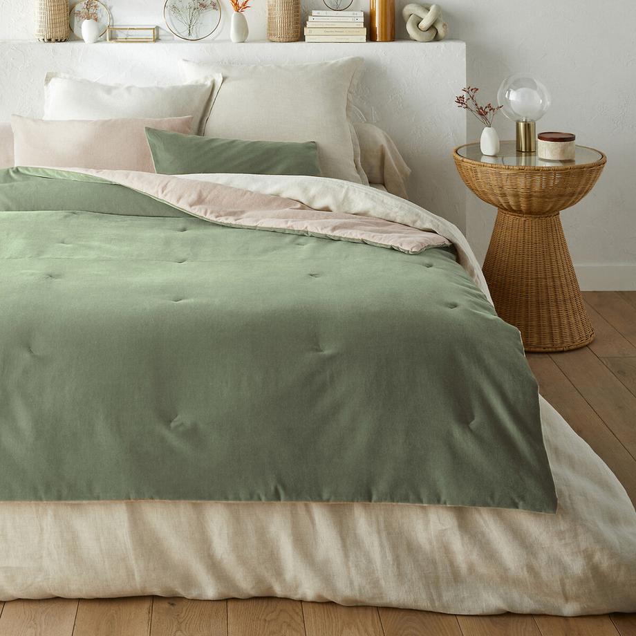 Gesteppte Tagesdecke Velvet