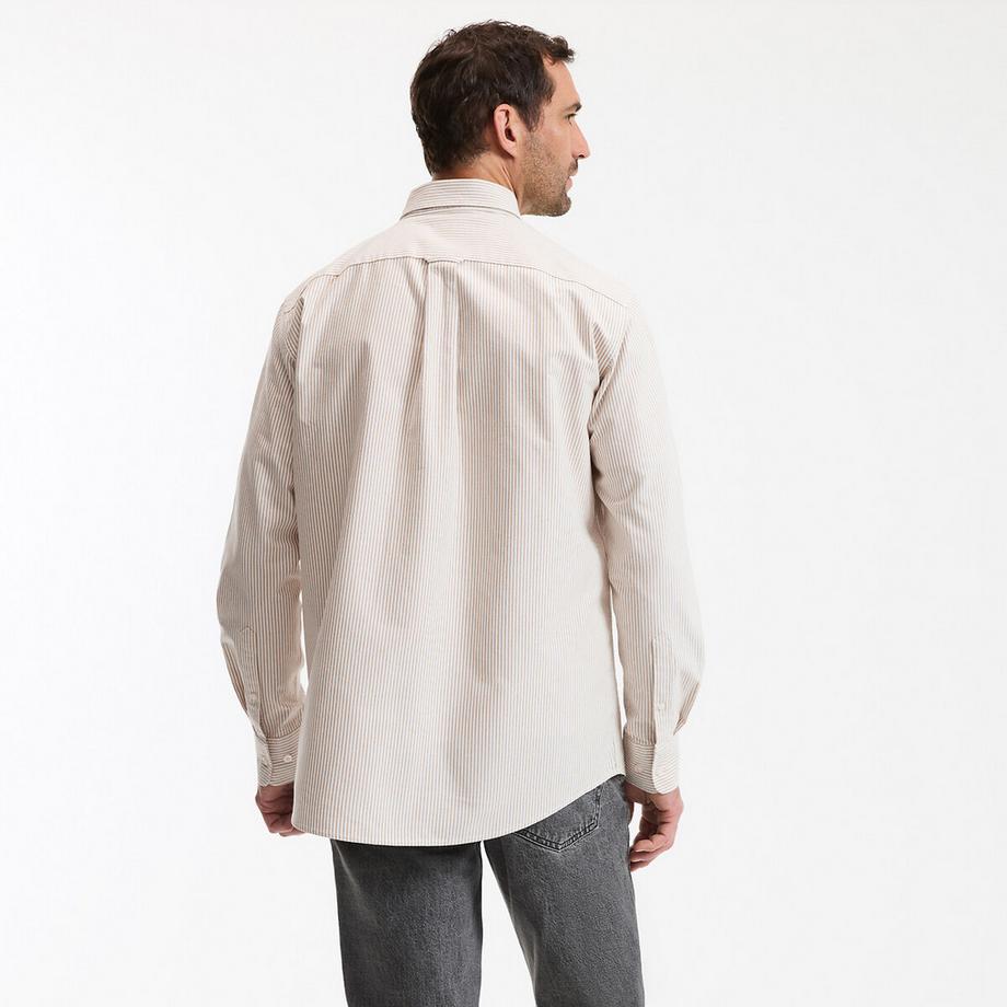 La Redoute Collections Chemise Oxford droite rayée  