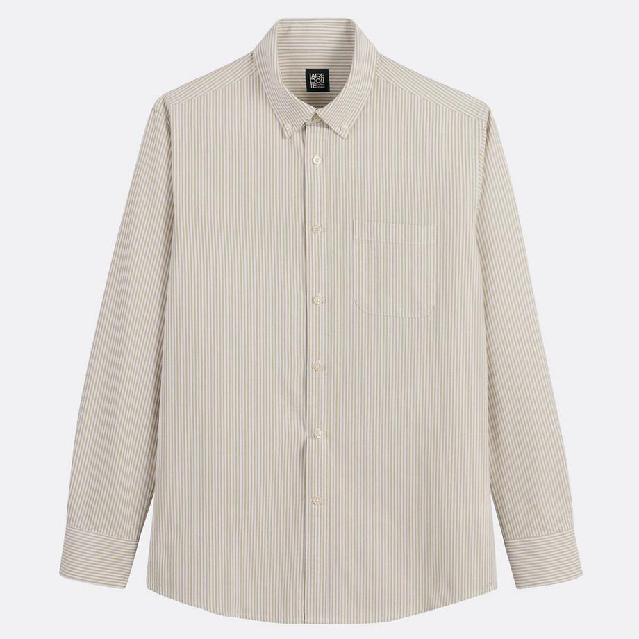 La Redoute Collections Chemise Oxford droite rayée  
