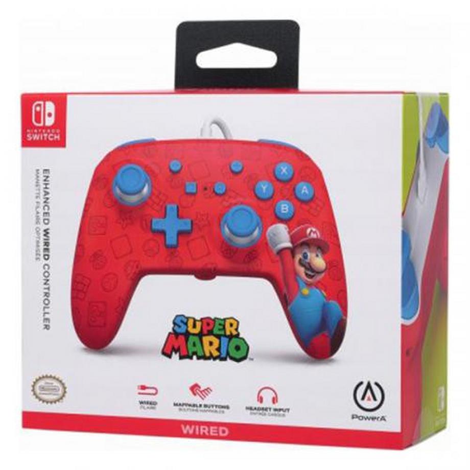 POWERA  PowerA NSW ENH Wired Controller WOO HOO MARIO 