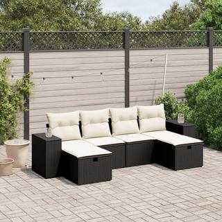 VidaXL Garten sofagarnitur poly-rattan  