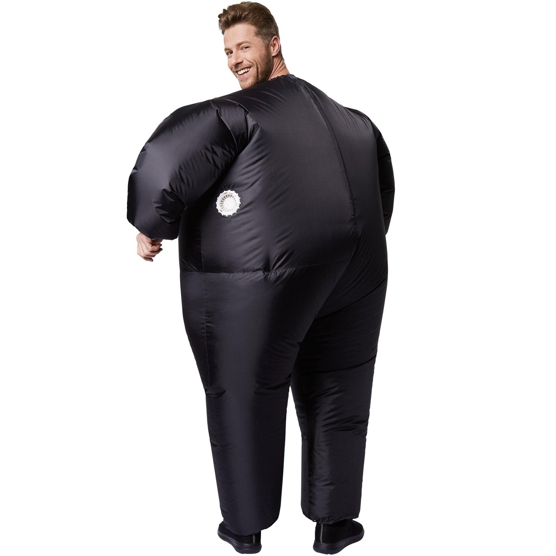 Tectake  Costume de squelette autogonflant adulte unisexe 