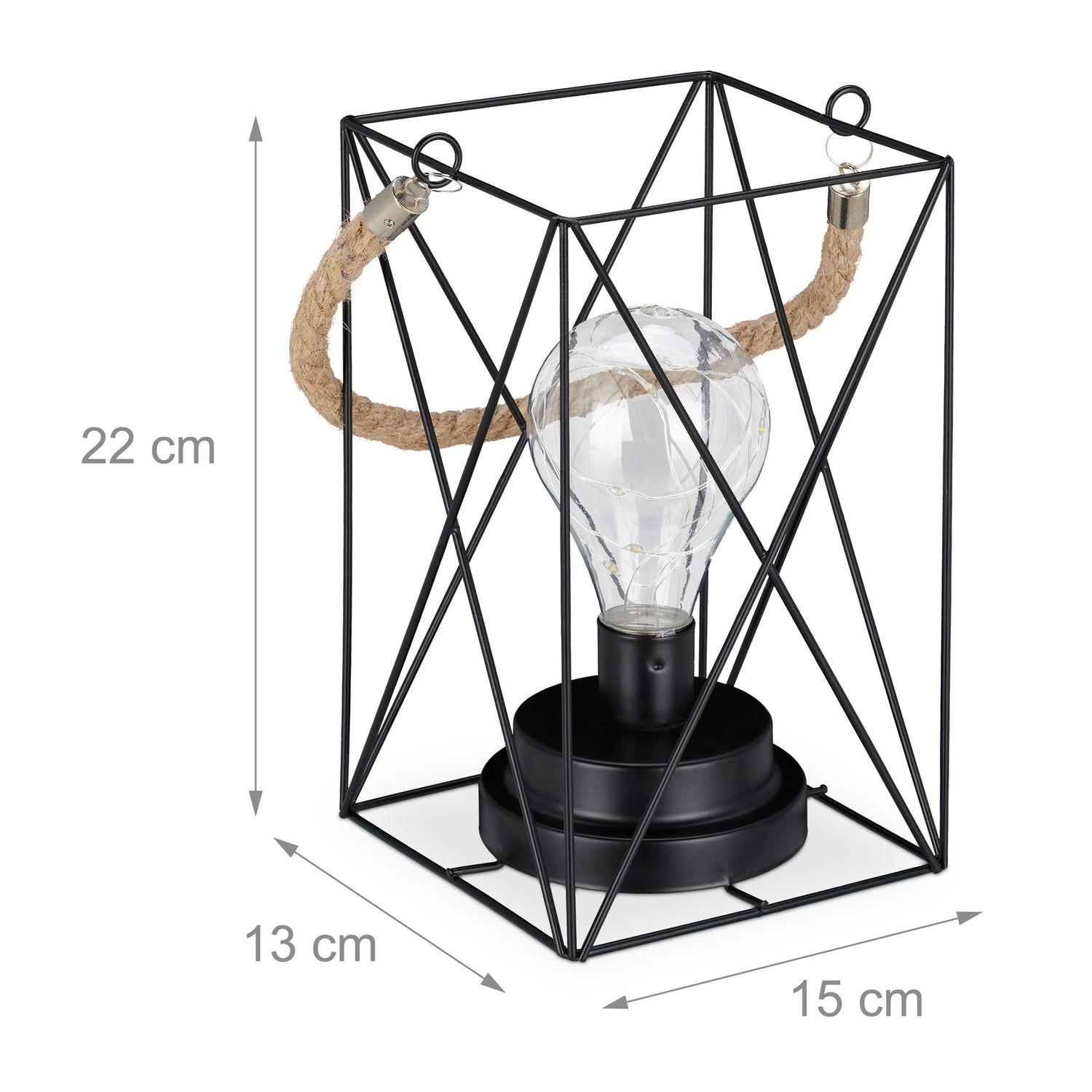 B2X Lampe de table vintage LED  