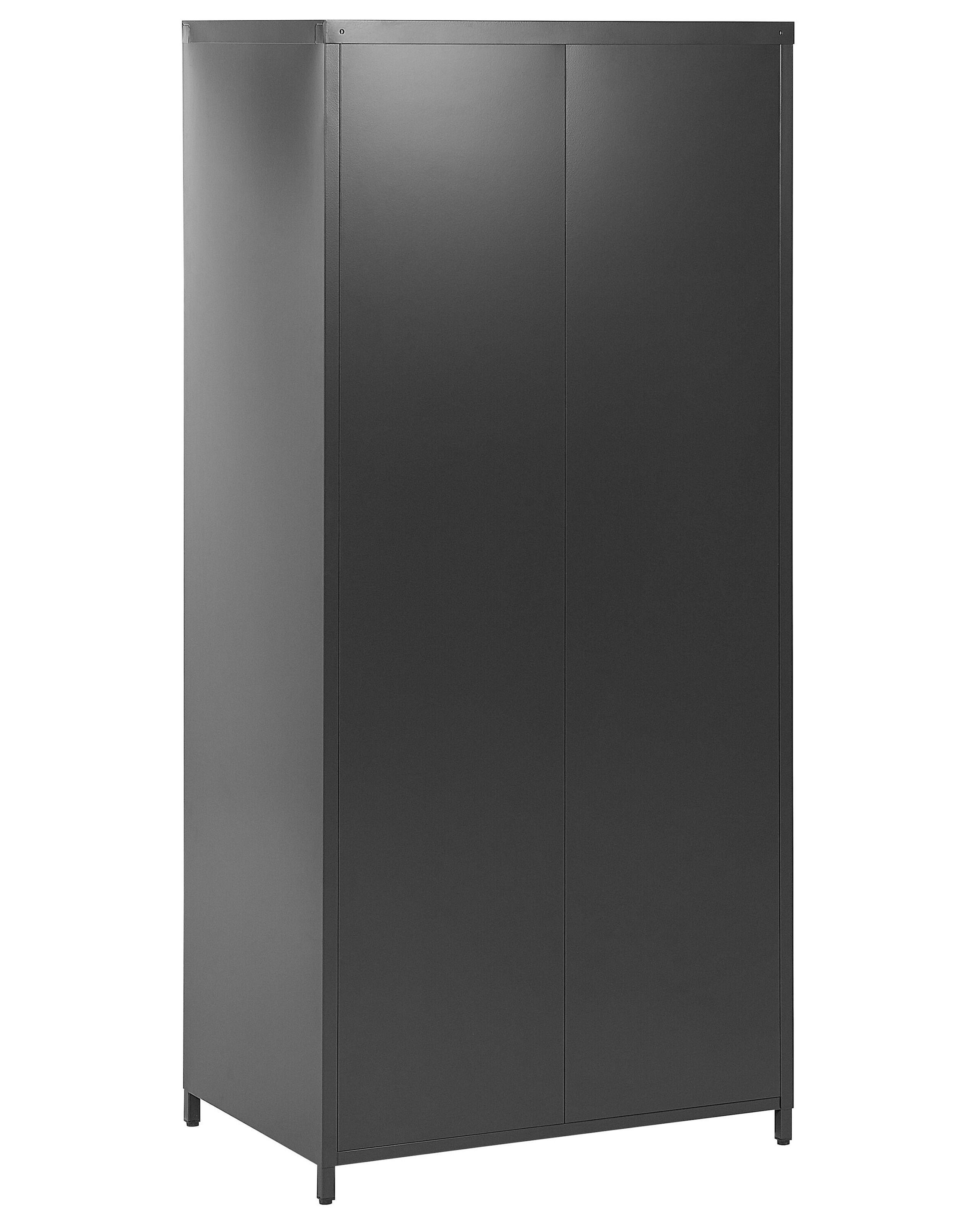 Beliani Büroschrank aus Stahl Modern VARNA  