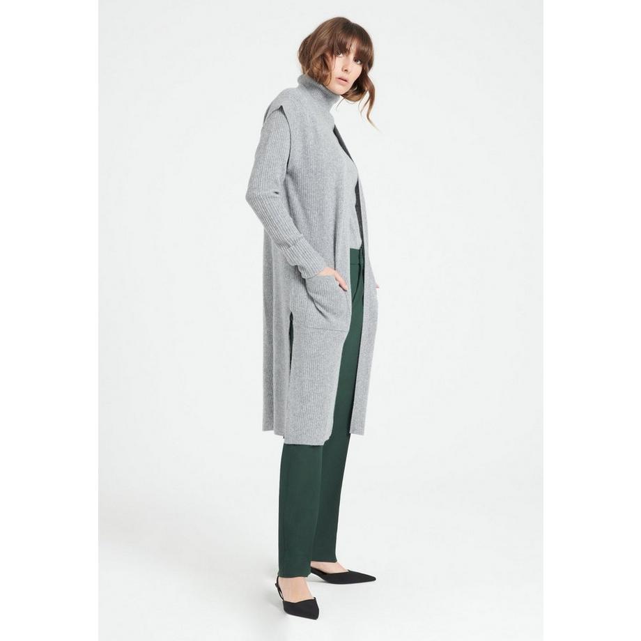Studio Cashmere8 MIA 6 Cardigan lungo senza maniche  