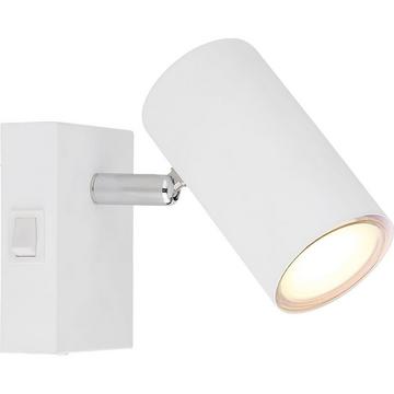 Strahler Robby I Metall weiss 1xGU10