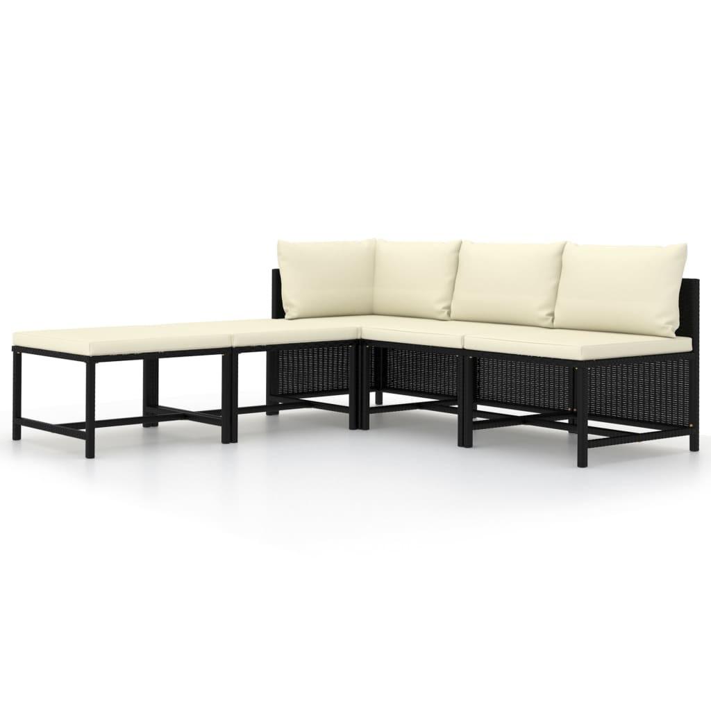 VidaXL Garten-sofa-set rattan  