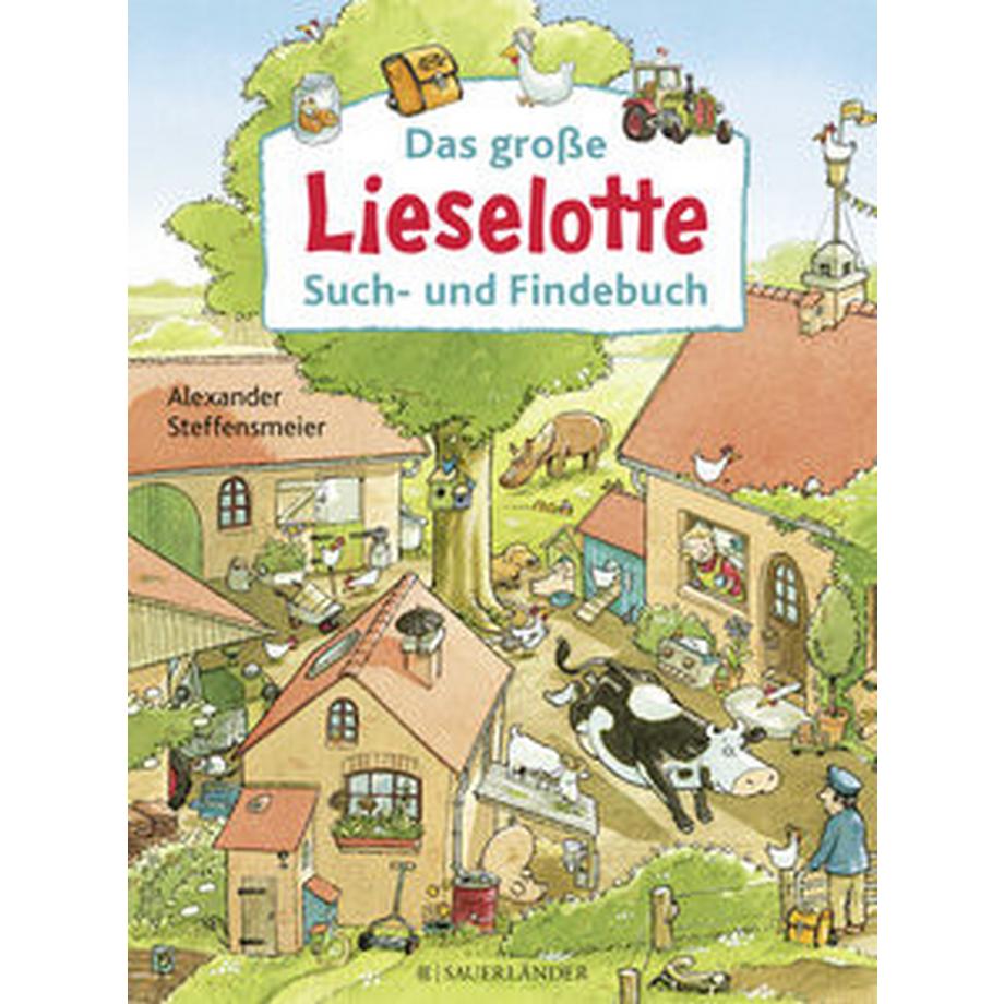 Das große Lieselotte Such- und Findebuch