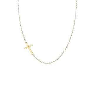 Elli  Halskette Kreuz Symbol 