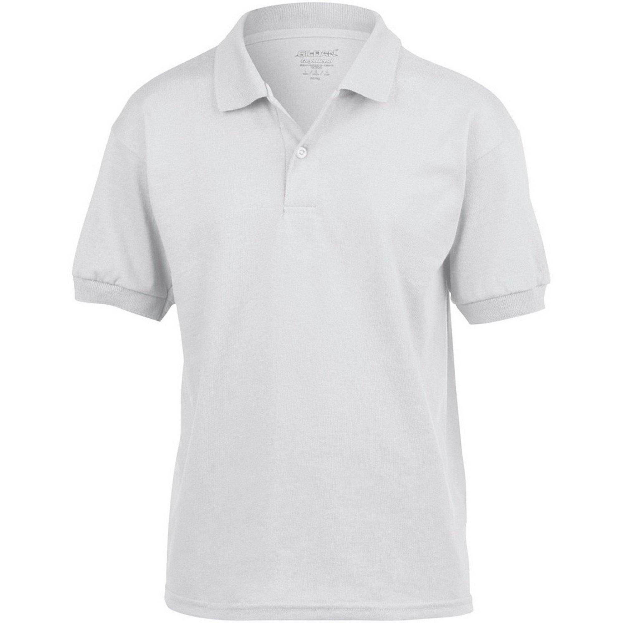 Image of Dryblend Poloshirt (2 Stückpackung) Mädchen Weiss L