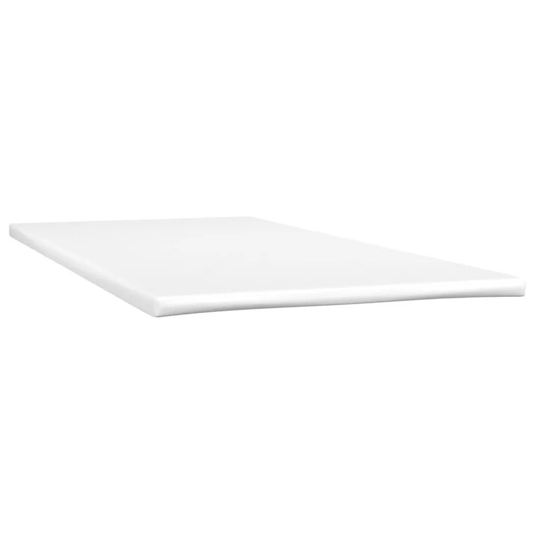 VidaXL - Matratzenauflage gewebe, 90x200 cm, Weiss