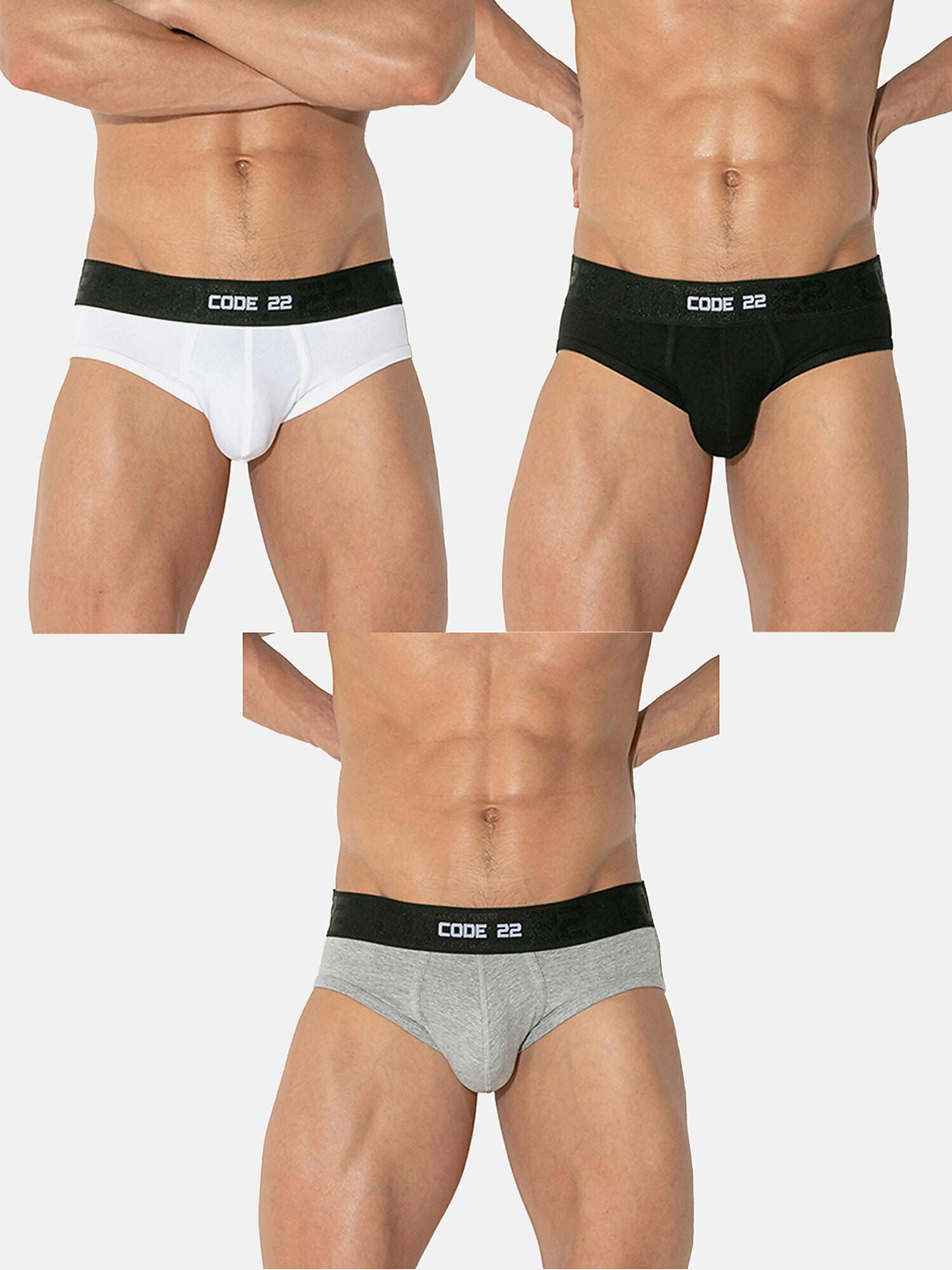 Image of Pack X3 Slips Basic Unisex Multicolor XXL