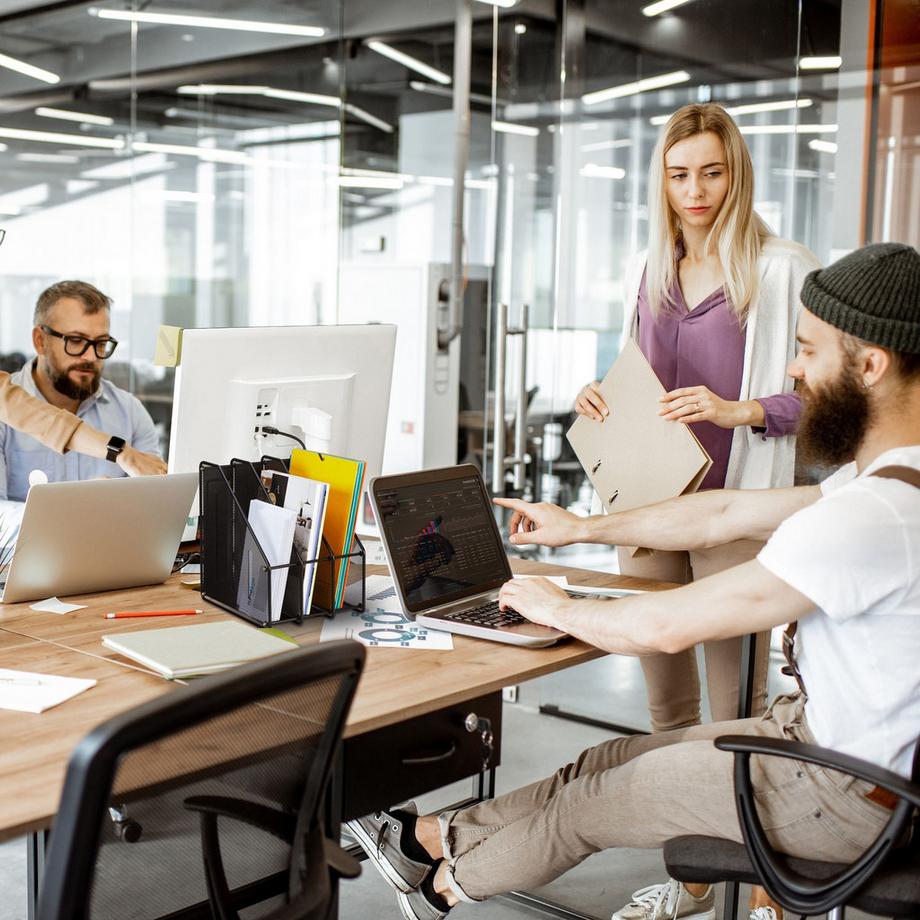 B2X Collectionneur de magazines à 3 compartiments  