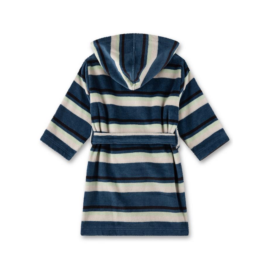 Sanetta  Jungen Bademantel Ringel navy 