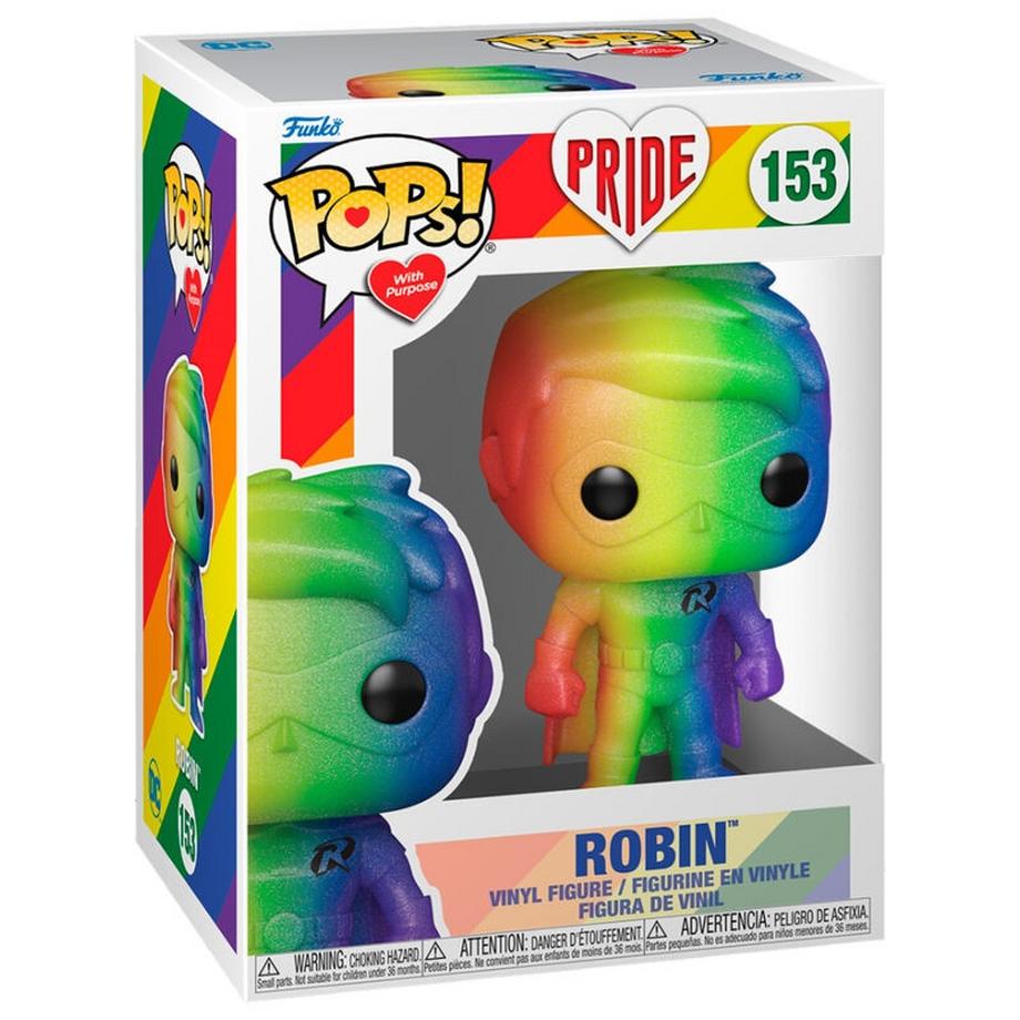 Funko  Figurine POP DC Comics Robin Pride 