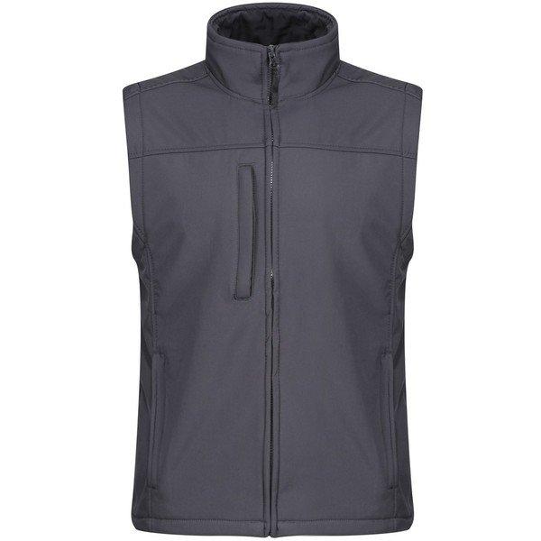 Image of Mens Flux Softshellweste, Wasserabweisend, Winddicht Herren Grau M