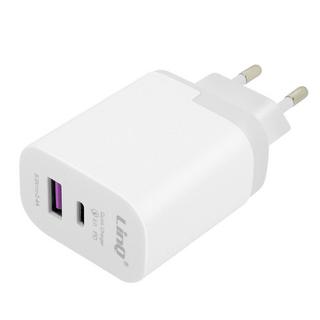 Avizar  Caricabatterie USB-C + USB 18W LinQ 