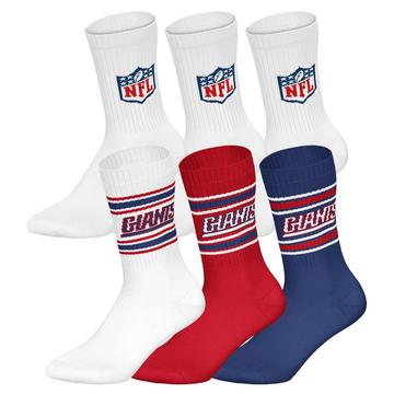 Socken  6er Pack Stretch-NFL 6Pack Crew Socks