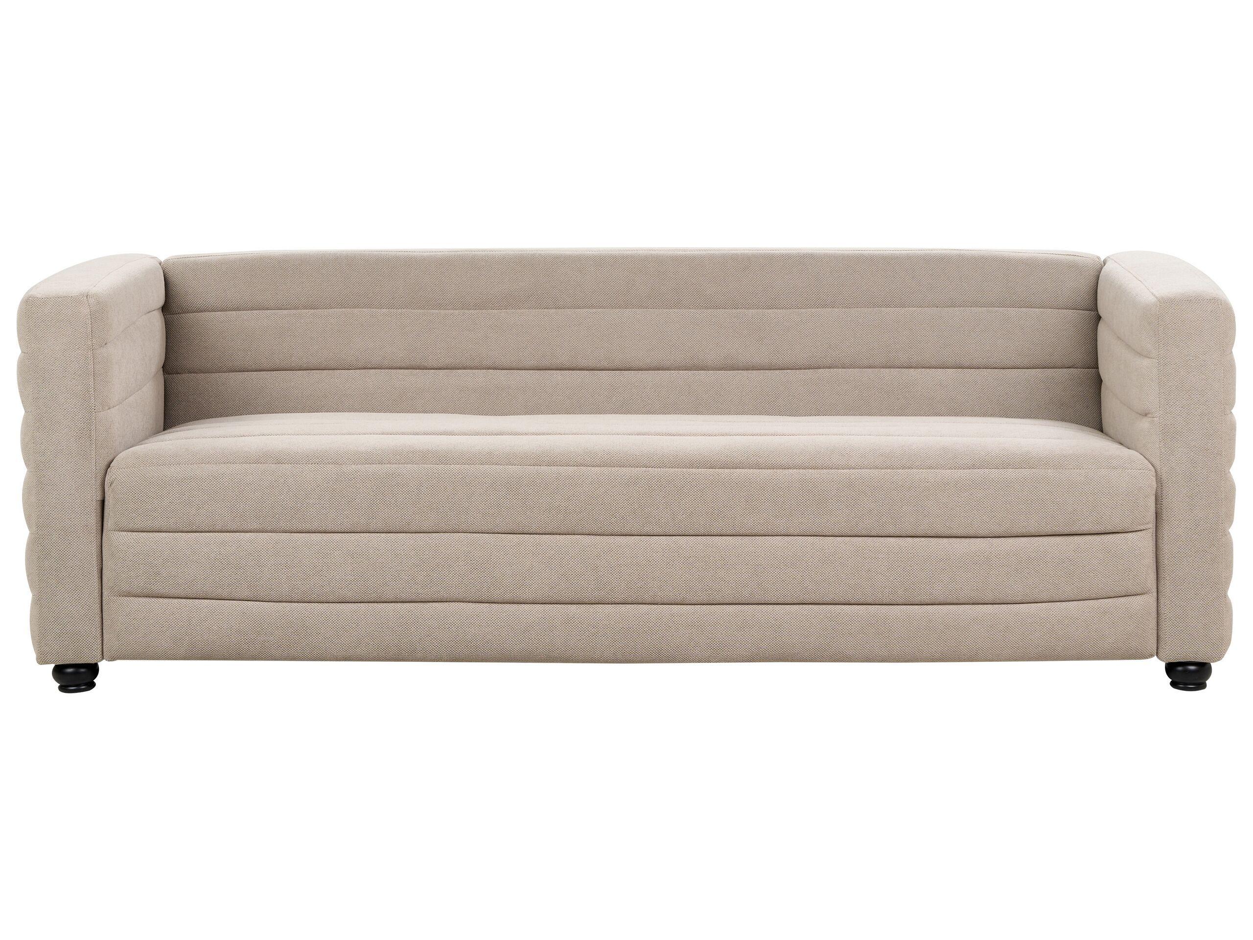 Beliani 3 Sitzer Sofa aus Polyester Modern HOFN  