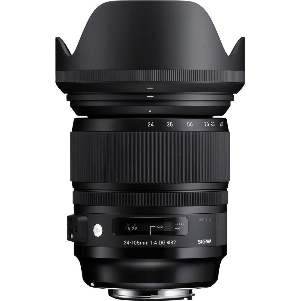 Image of zoomobjektiv 24-105mm f4.0 dg os hsm Canon