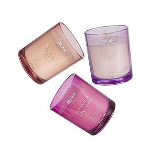 Beliani Duftkerzen 3er Set aus Sojawachs SHEER JOY  