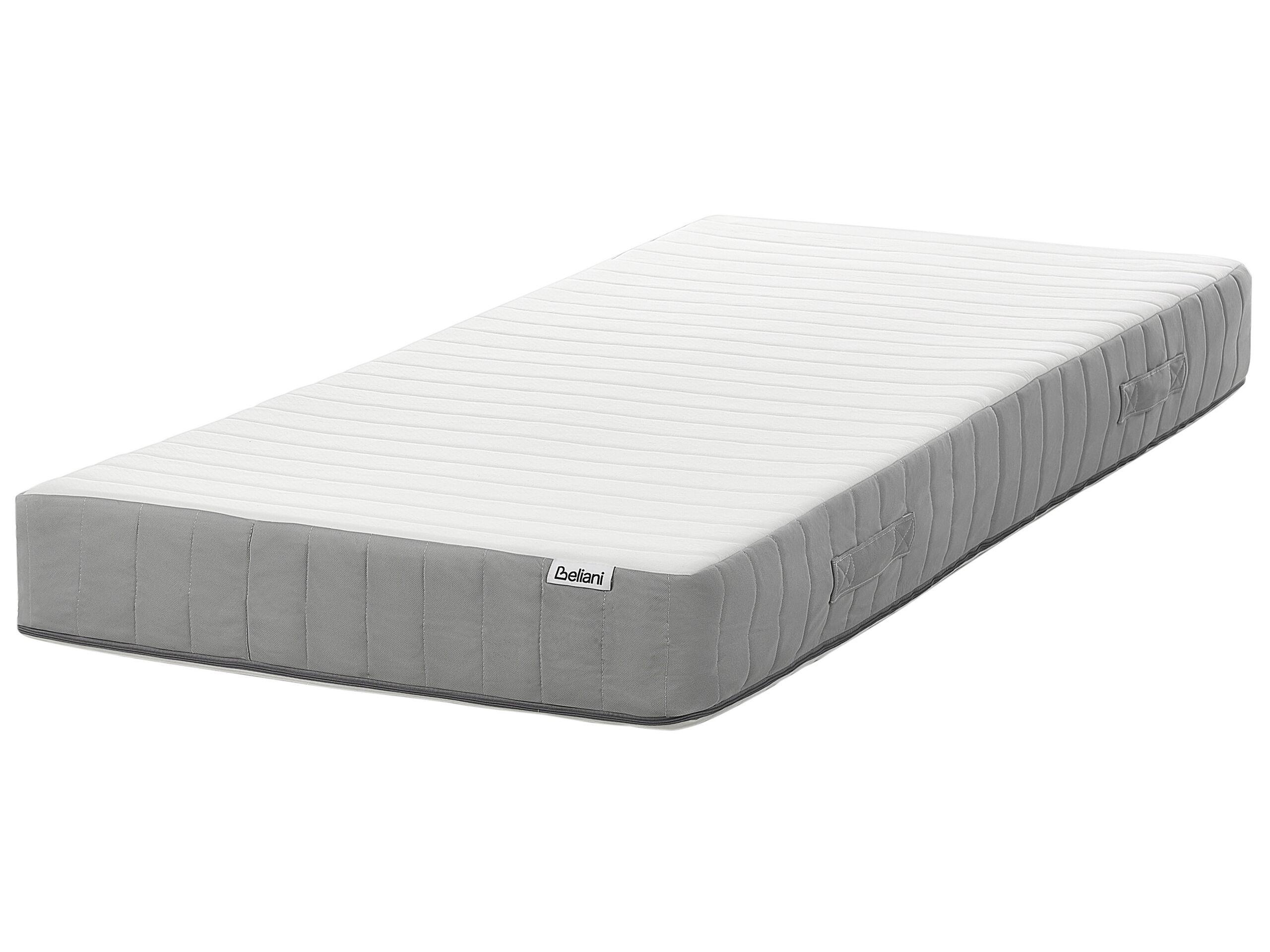 Beliani Matelas à ressorts ensachés en Ressorts ensachés FLUFFY - Dur  