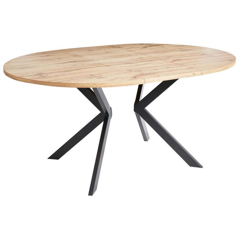 Beliani Tavolo da pranzo estensibile en Fibra a media densità (MDF) Moderno CARLEA  