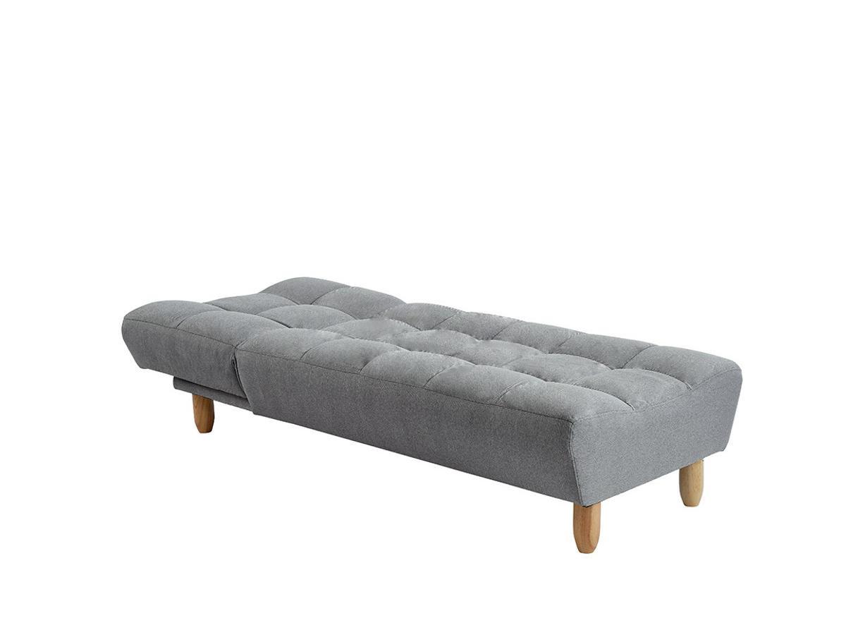 Vente-unique Recamiere Klappsofa Stoff ESTEBAN  