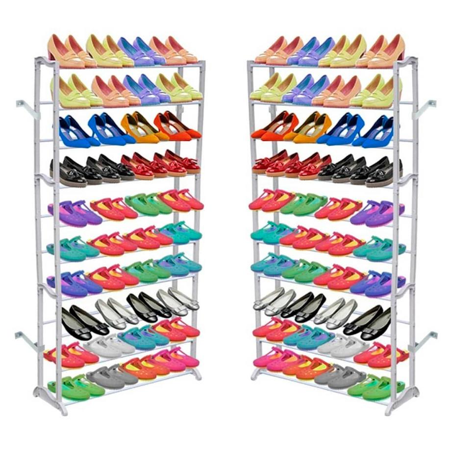 VidaXL Support de chaussures métal  