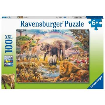 Puzzle Ravensburger Afrikanische Savanne XXL 100 Teile