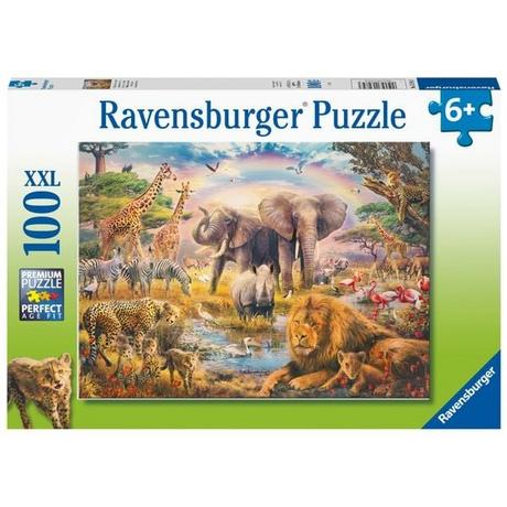 Ravensburger  Puzzle Ravensburger Afrikanische Savanne XXL 100 Teile 