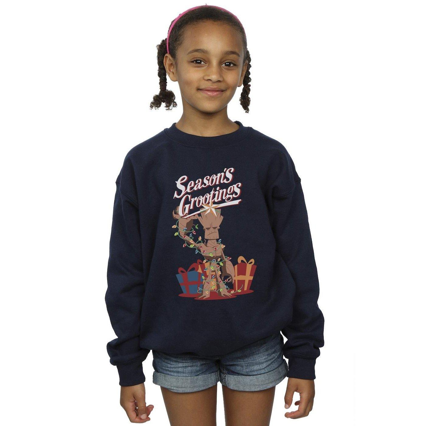 MARVEL  Season's Grootings Sweatshirt 